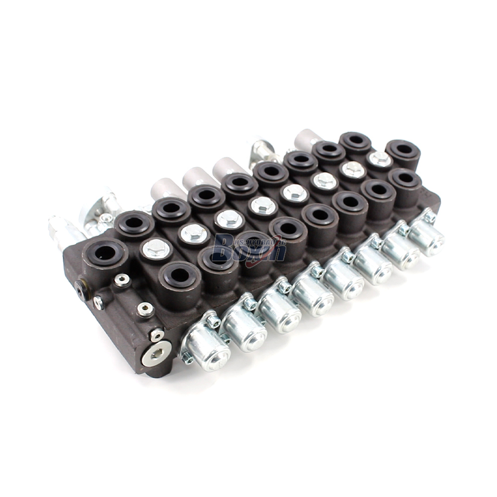 HSW50 Manual and Joystick 8 Spool Monoblock Directional Valve image
